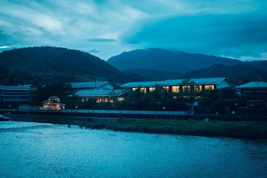 MUNI Kyoto small luxury hotel exterior near the bamboo grove