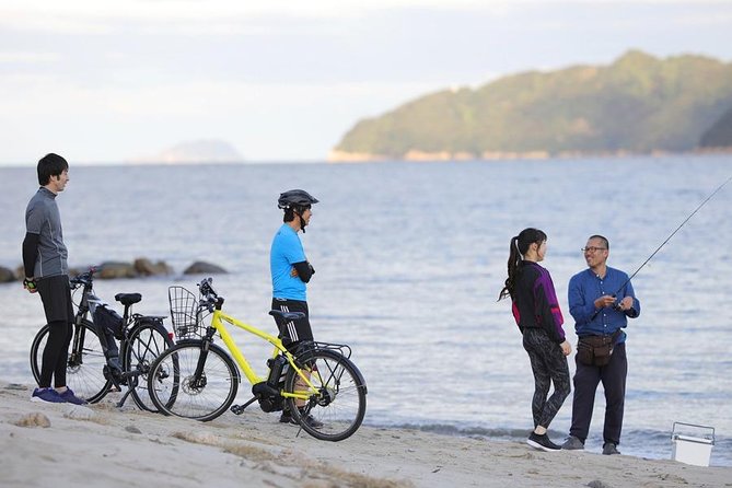 Amanohashidate Sand bar & culture e-bike tour - Starting with Amanohashidate Shrine and Chion-ji