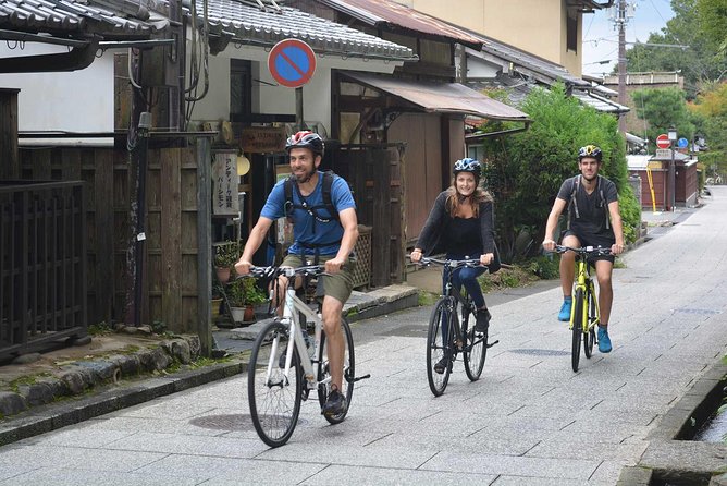 Arashiyama Bamboo Forest & Hidden Gems Bike Tour (Early Bird) - Riding through Bamboo Forest Street