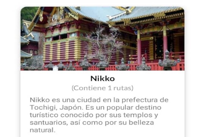 Audio Guide App Japan Tokyo Kyoto Takayama Kanazawa Nikko and others - Price, access, and the app’s weak spot