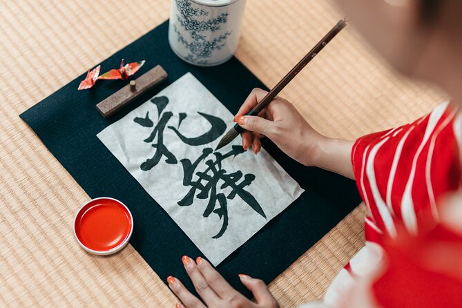 Calligraphy & Digital Art Workshop in Kyoto - Key Points at a Glance