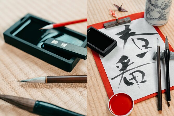Calligraphy & Digital Art Workshop in Kyoto - A 15-Minute Tea Break