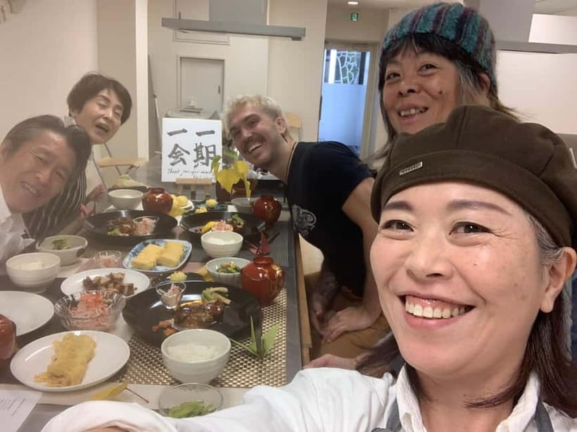 Experience Authentic Japanese Home Cooking in Kyoto - Preparing chicken teriyaki and miso soup