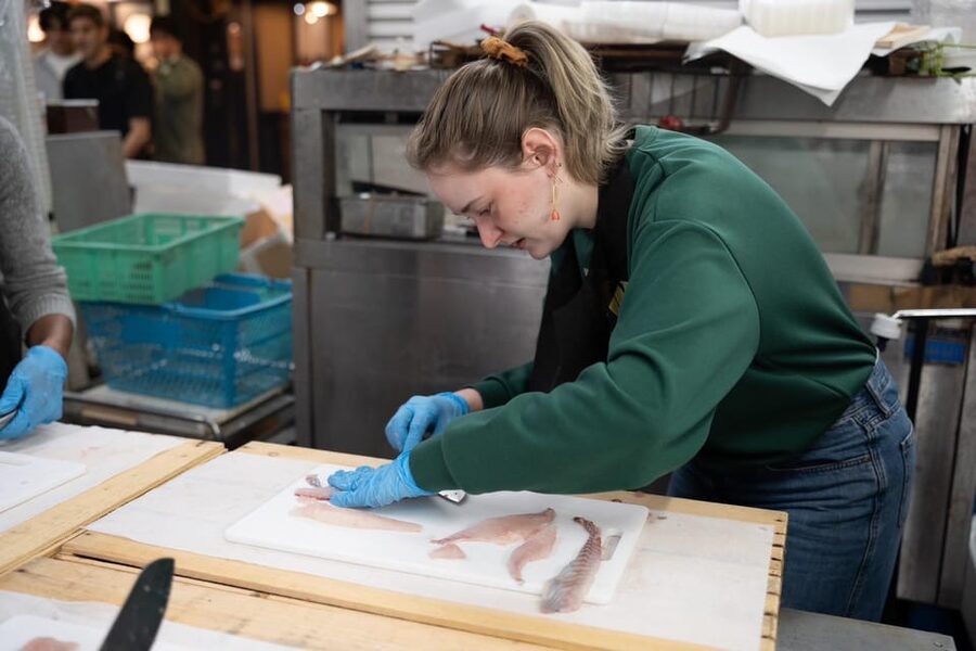 Fish cutting class - Turning your fillet into sashimi and carpaccio