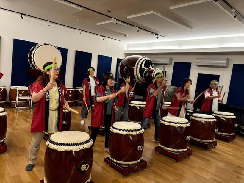 From Kyoto: Japanese Drum Taiko Workshop(in Osaka) - Learning what taiko means in Japanese life