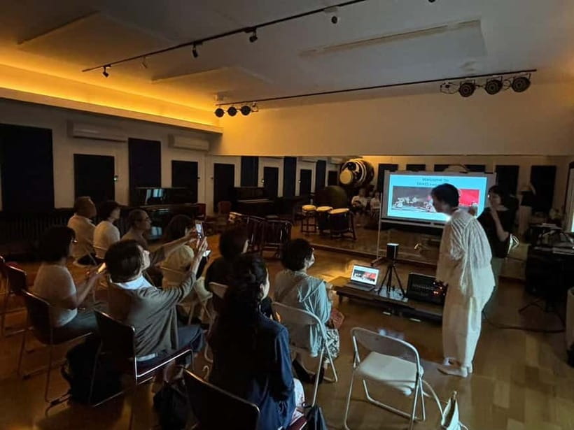 From Kyoto: Japanese Drum Taiko Workshop(in Osaka) - The happi and hachimaki photo