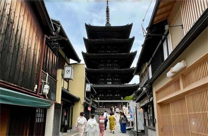 From Osaka: Nara Deer & Kyoto Kiyomizudera Sightseeing Tour - Fushimi Inari: famous gates, limited time