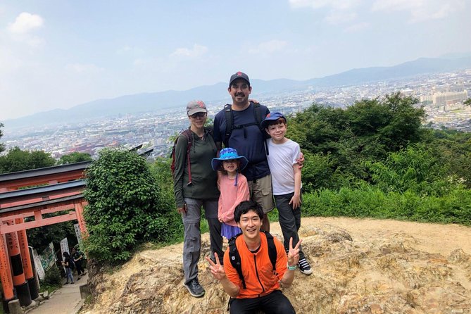 Fushimi Inari Hidden Hiking Tour (Private Option Available) - The mountain view toward Fushimi-Momoyama Castle