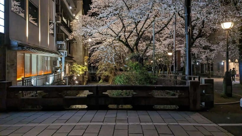 Gion Night Walk:Discover Geisha Culture in Kyoto - Walking into Gion after dark