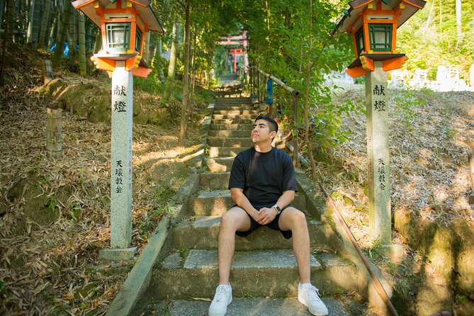 Guided Photoshoot of Fushimi Inari Shrine and Secret Bamboo Grove - The quiet bamboo grove near the shrine