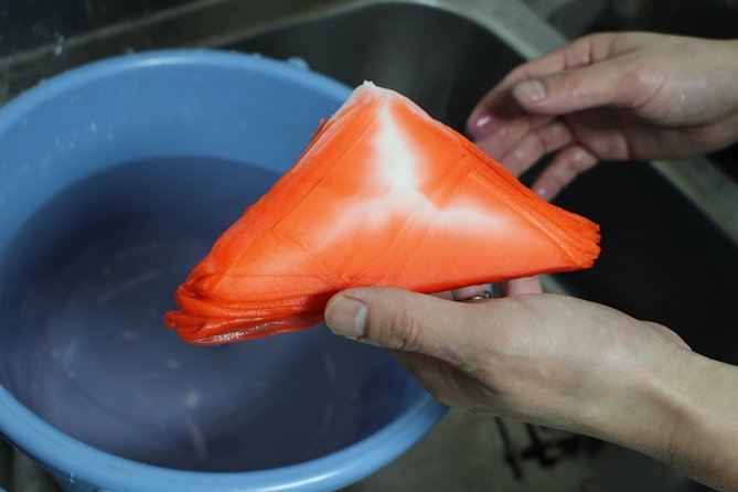 Hanakoushi cotton Scarf Class - Making a Kyoto souvenir with your own hands
