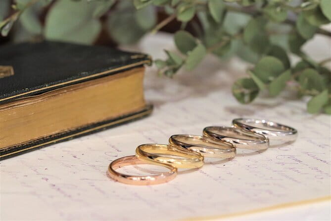 Handmade Wedding Ring Experience in Kyoto - A Private Workshop With Room to Concentrate