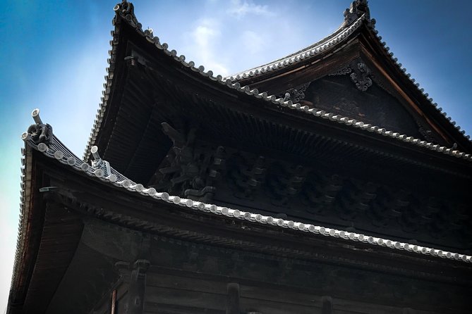 Hidden Kyoto E-Biking tour - Kitano Tenmangu adds local color and shrine tradition
