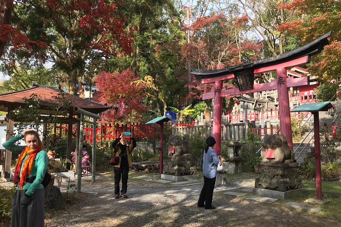 Inside of Fushimi Inari - exploring and lunch with locals - Soba lunch at a traditional local restaurant