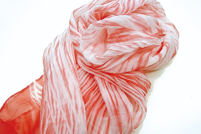 Kyo-arashi Shibori Scarf Class - What the museum time adds to the visit