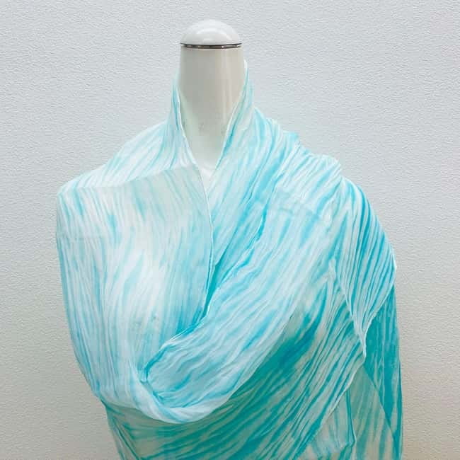 Kyo-arashi Shibori Scarf Class at Kyoto Shibori Museum - What happens during the scarf class