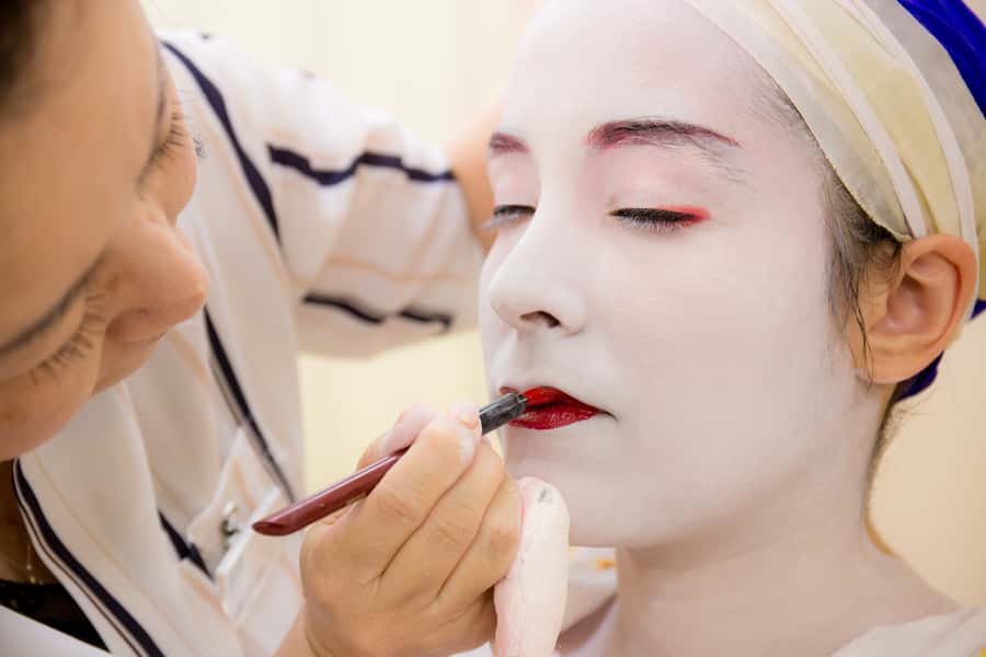 Kyoto: 2-Hour Maiko Makeover and Photo Studio Shoot - Wig, hair ornaments, and the moment the look comes together