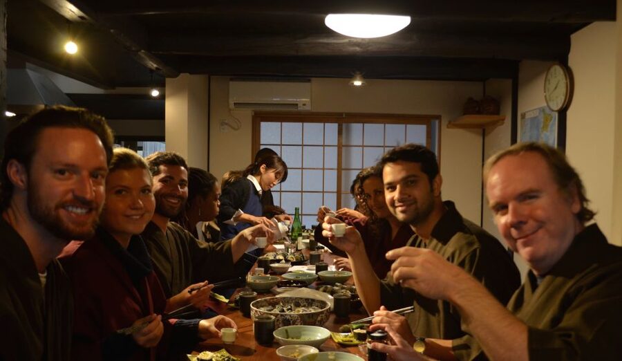 Kyoto: Afternoon Japanese Izakaya Cooking Class - Eating between lessons keeps the afternoon social