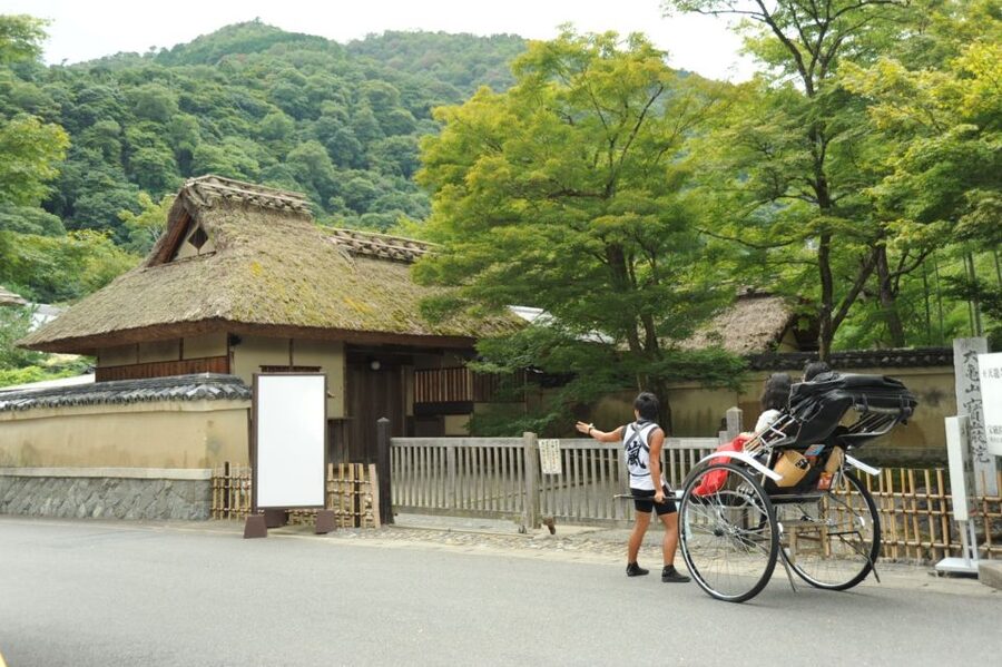 Kyoto: Arashiyama Customized Rickshaw Tour & Bamboo Forest - Rakushisya and the longer routes