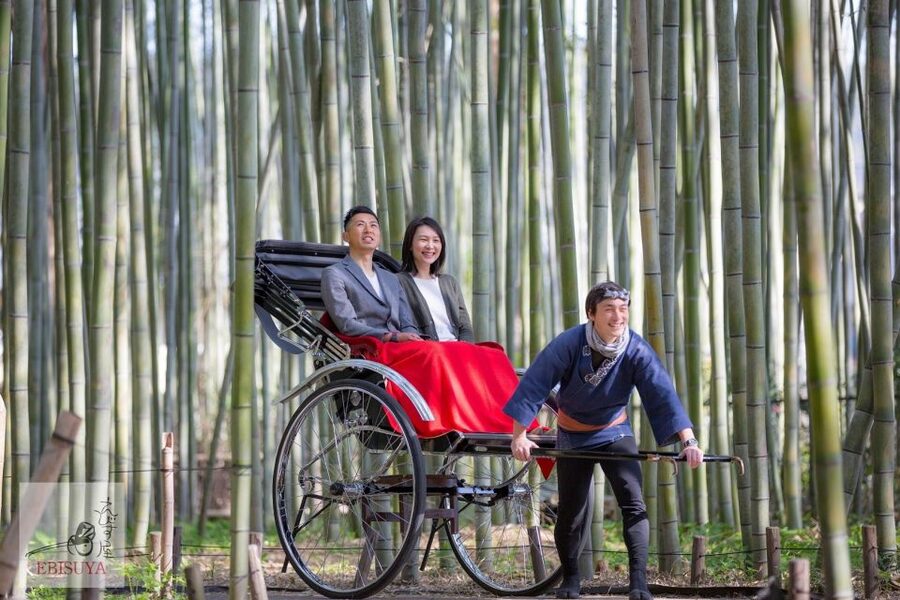 Kyoto: Arashiyama Customized Rickshaw Tour & Bamboo Forest - Through Arashiyama’s bamboo grove