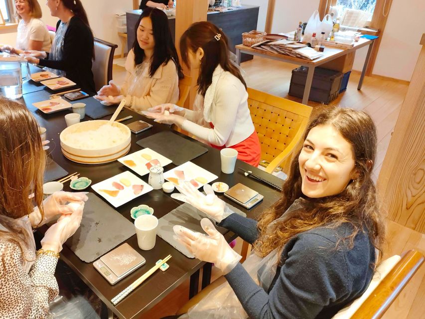 Kyoto: Authentic Sushi Making Cooking Lesson - What the $102 price includes
