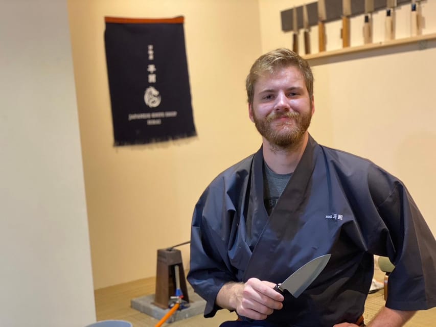 Kyoto: Beginner Knife Sharpening & Handle Fitting Workshop - Learning the whetstone method step by step