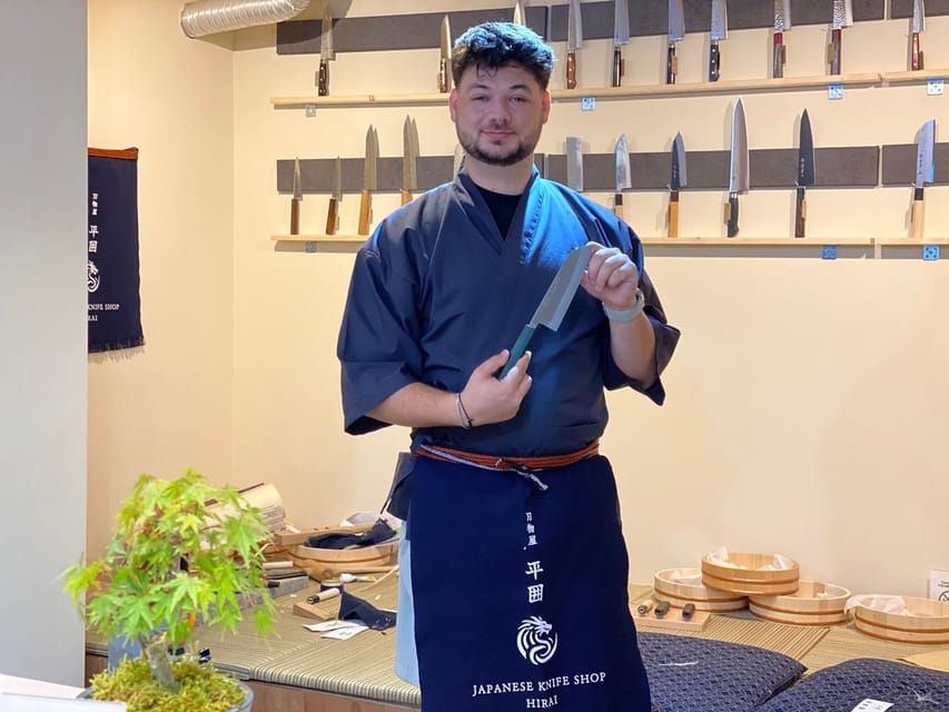 Kyoto: Beginner Knife Sharpening & Handle Fitting Workshop - Finding HIRAI near Nishiki Market