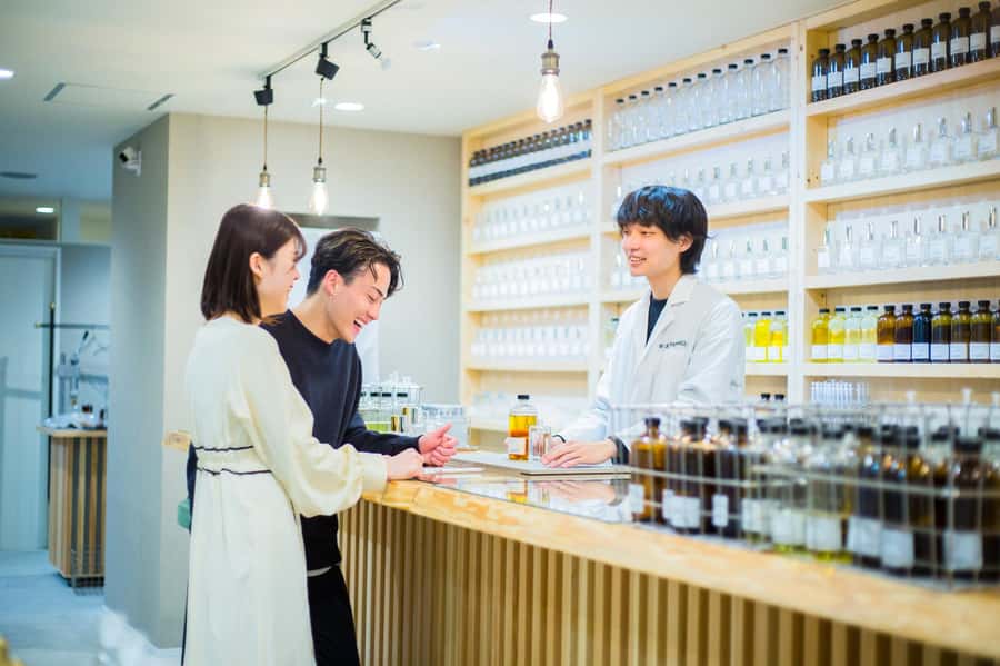 kyoto:Experience creating one-of-a-kind special fragrances - Talking through your preferred fragrance style