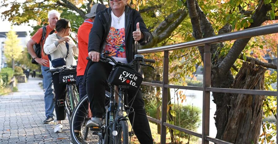 Kyoto: Full Day Bike Tour - Sanjo, Shinsen-en, and Kitano Tenmangu