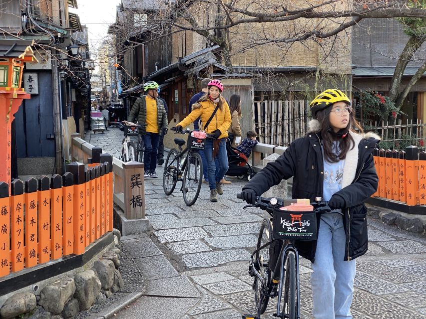 Kyoto: Full-Day City Highlights Bike Tour with Light Lunch - Kinkaku-ji: the Golden Pavilion at the end of the route