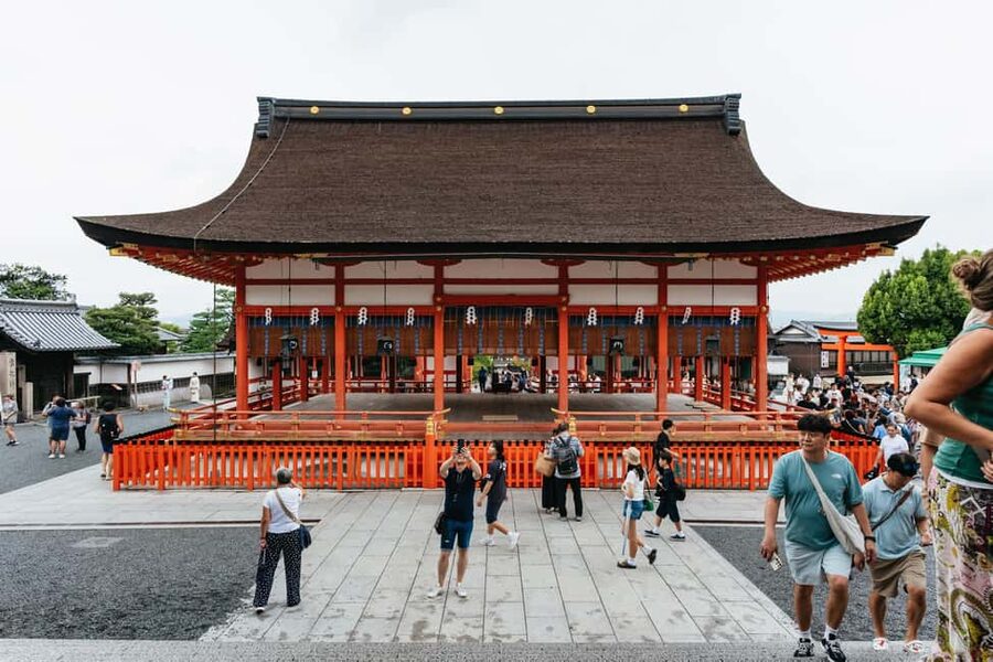 Kyoto: Full-Day Guided Bus Tour to Top Highlights & Tickets - Fushimi Inari’s red torii gates