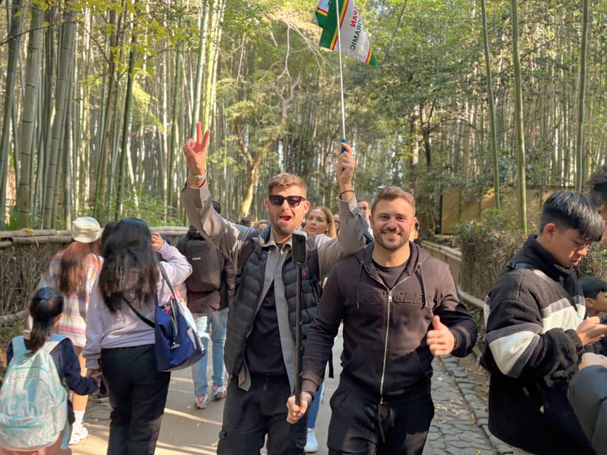 Kyoto: Fushimi Inari, Kinkakuji, Bamboo Grove 1 Day Bus Tour - Tenryuji Temple and its seasonal garden