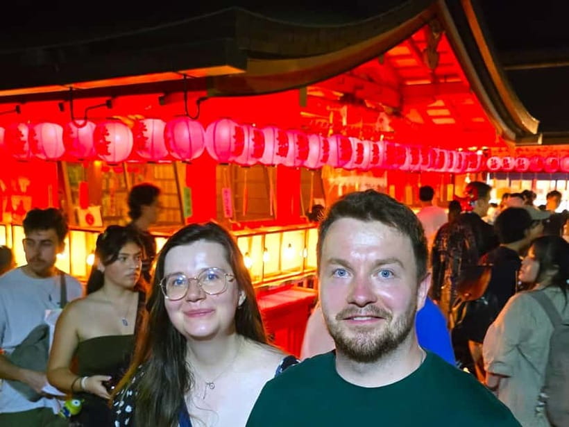 Kyoto: Fushimi Inari Taisha Night Tour with Guide - The Mountaintop View Toward Kyoto