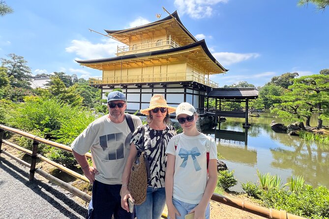 Kyoto: Golden Pavilion, Nijo Castle, Nishiki Market. Private - Kinkaku-ji, Kyoto’s Golden Pavilion