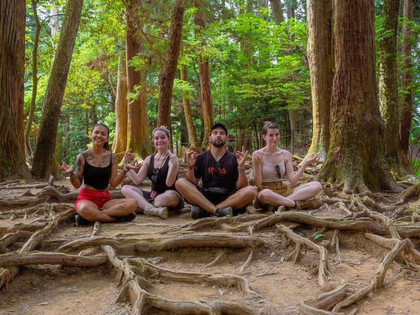 Kyoto: Hike and Hot Springs in Kurama - Starting the climb through Kurama’s sacred forest