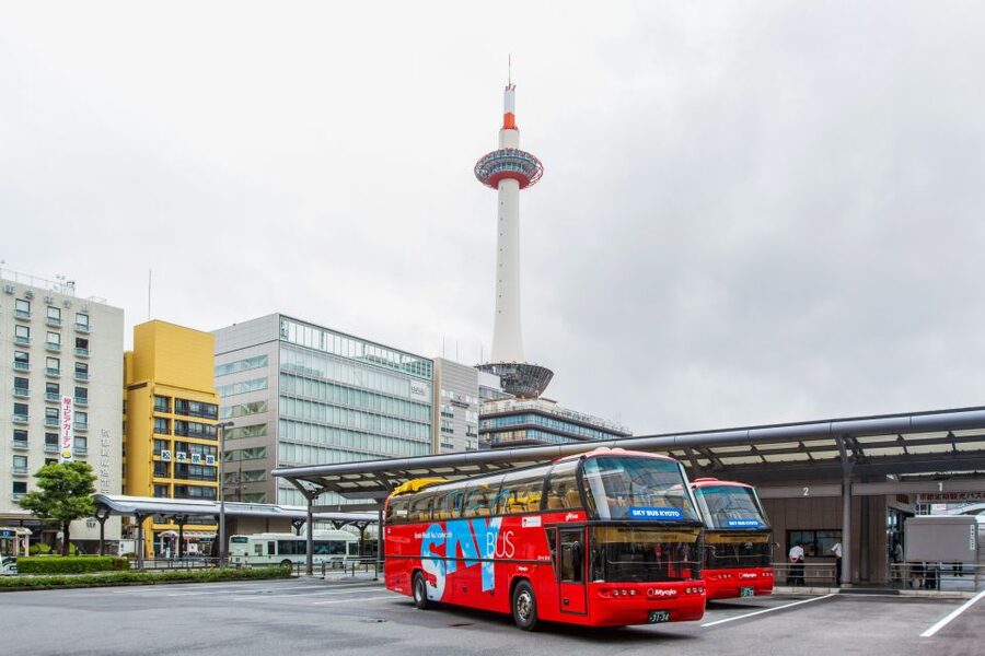 Kyoto: Hop-on Hop-off Sightseeing Bus Ticket - What the open-top bus feels like