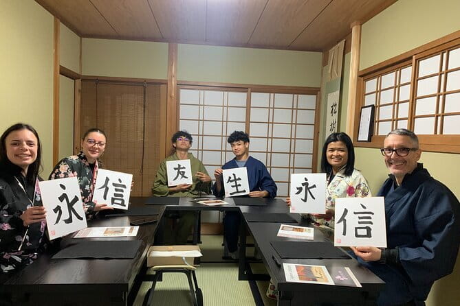 Kyoto: Japanese Calligraphy Class in 150 years old townhouse - Key Points Before You Book