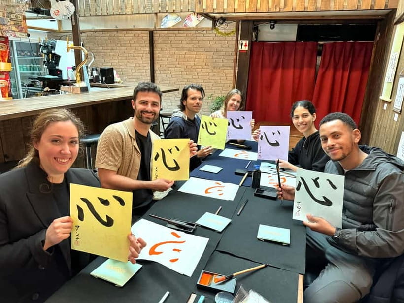 Kyoto: Japanese Calligraphy Workshop - The opening lesson: what shodo means
