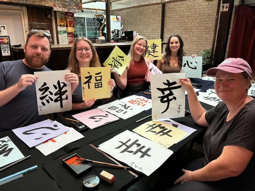 Kyoto: Japanese Calligraphy Workshop - Arriving at Gojo Paradiso by the Takase River