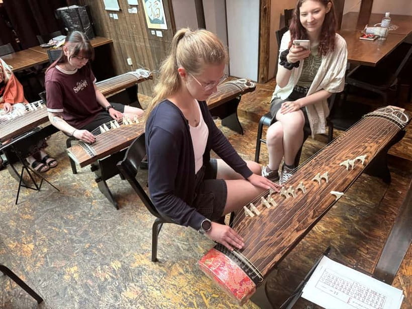 Kyoto: Japanese Koto Musical Instrument Class - Key points