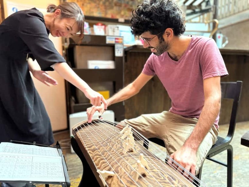 Kyoto: Japanese Koto Musical Instrument Class - What the 90-minute lesson feels like