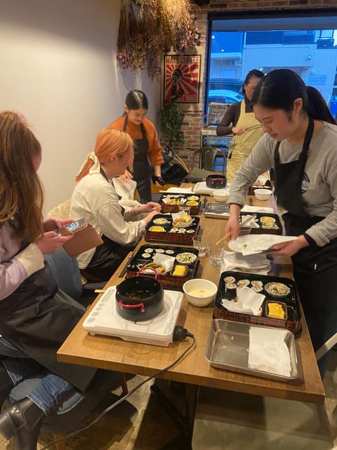 Kyoto: Japanese Washoku Bento Small Group Cooking Class - Rolling Sushi and Making Dashimaki Tamago