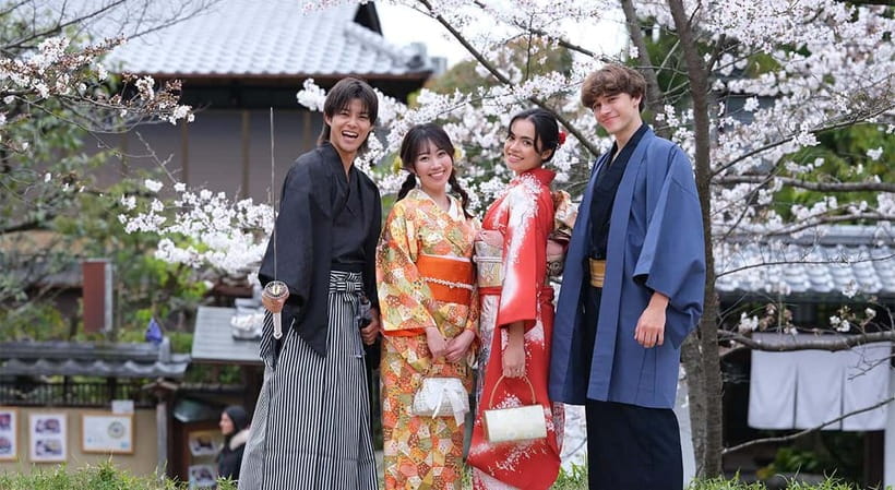 Kyoto Kimono Rental mimosa |Kimono/Yukata Rental Couple Plan - Key points at a glance