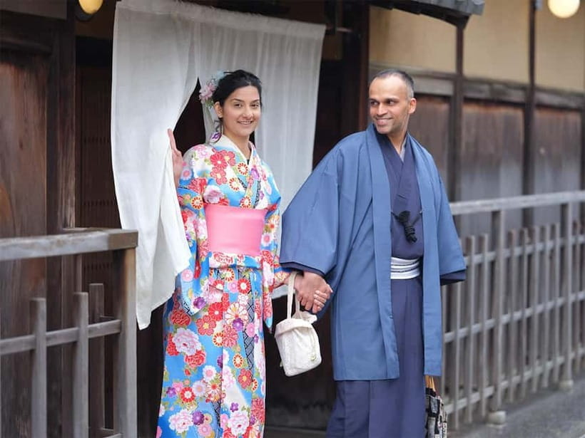 Kyoto Kimono Rental mimosa |Kimono/Yukata Rental Couple Plan - Kodaiji and Kiyomizu Temple on foot