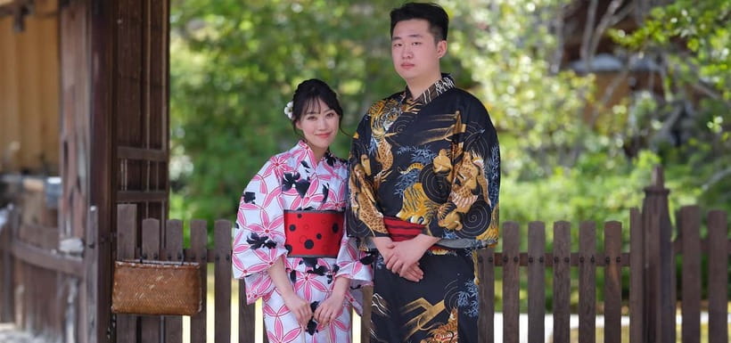 Kyoto Kimono Rental mimosa |Kimono/Yukata Rental Couple Plan - Kimono or yukata, and the seasonal difference