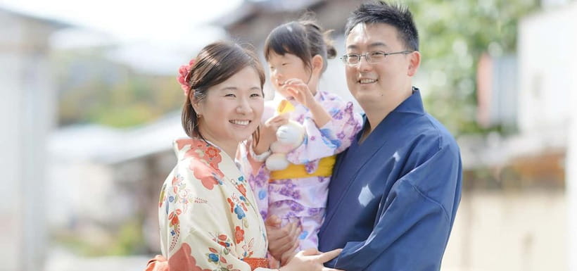Kyoto Kimono Rental mimosa|Kimono/Yukata Rental Family Plan - Booking, cancellation, and timing