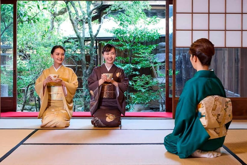 Kyoto: Kimono Tea Ceremony with Matcha and Sweet - Starting with the kimono fitting