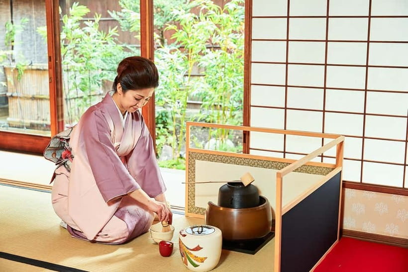 Kyoto: Kimono Tea Ceremony with Matcha and Sweet - What the 90-minute schedule feels like