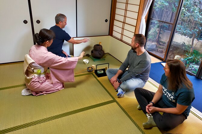 Kyoto near Fushimiinari Wagashi making&Small Group Tea Ceremony - Walking through the garden to the tea room