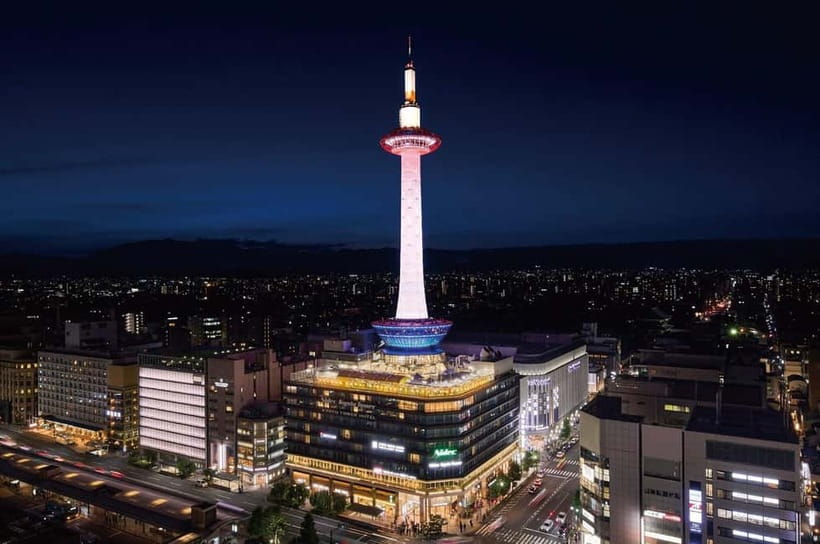 Kyoto: Nidec Kyoto Tower Observation Deck Admission Ticket - Finding the tower from Kyoto Station